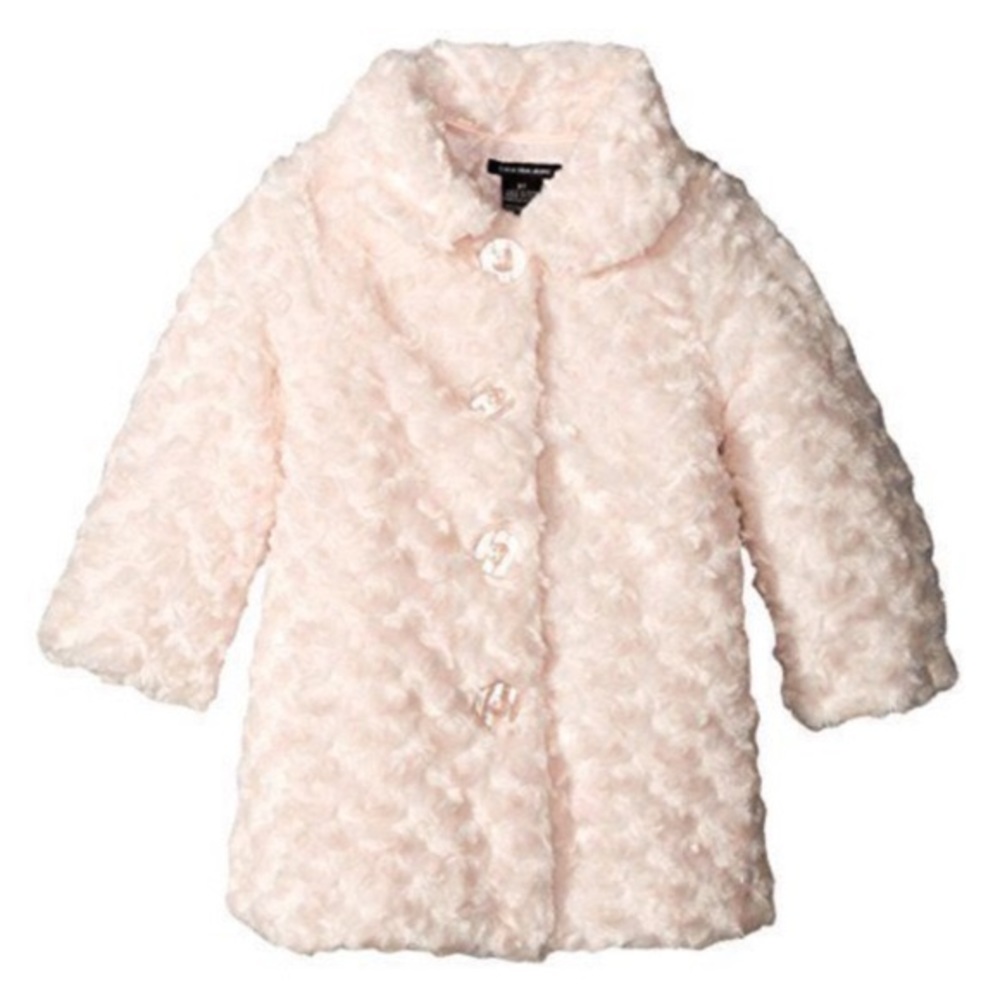 Calvin Klein 
Baby Girls' Faux Fur Coat NWT